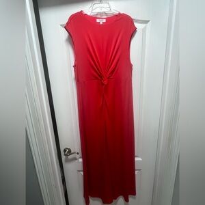 Old Navy Vibrant Red Maxi Dress